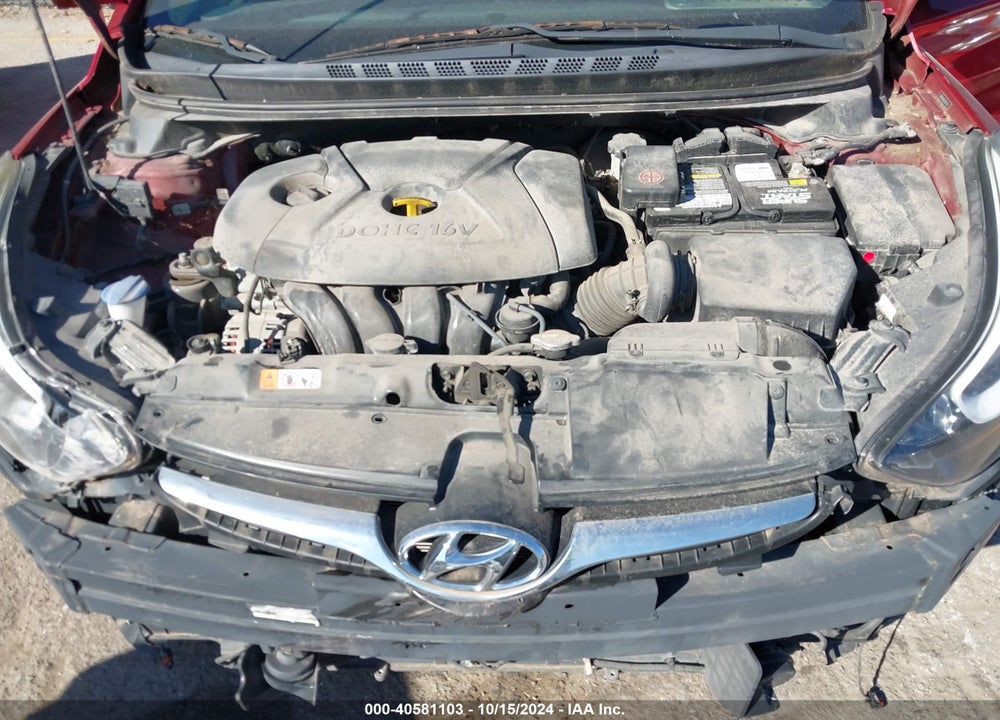 2014 HYUNDAI ELANTRA SE VIN: 5NPDH4AE3EH457133