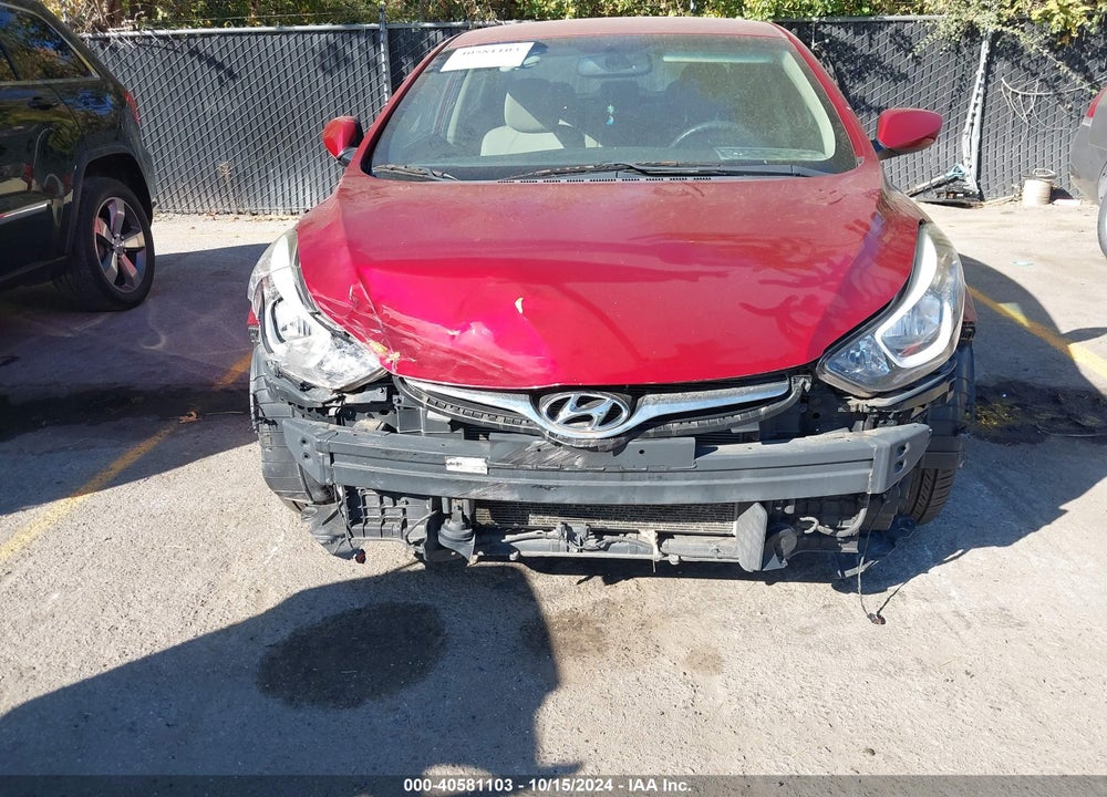 2014 HYUNDAI ELANTRA SE VIN: 5NPDH4AE3EH457133