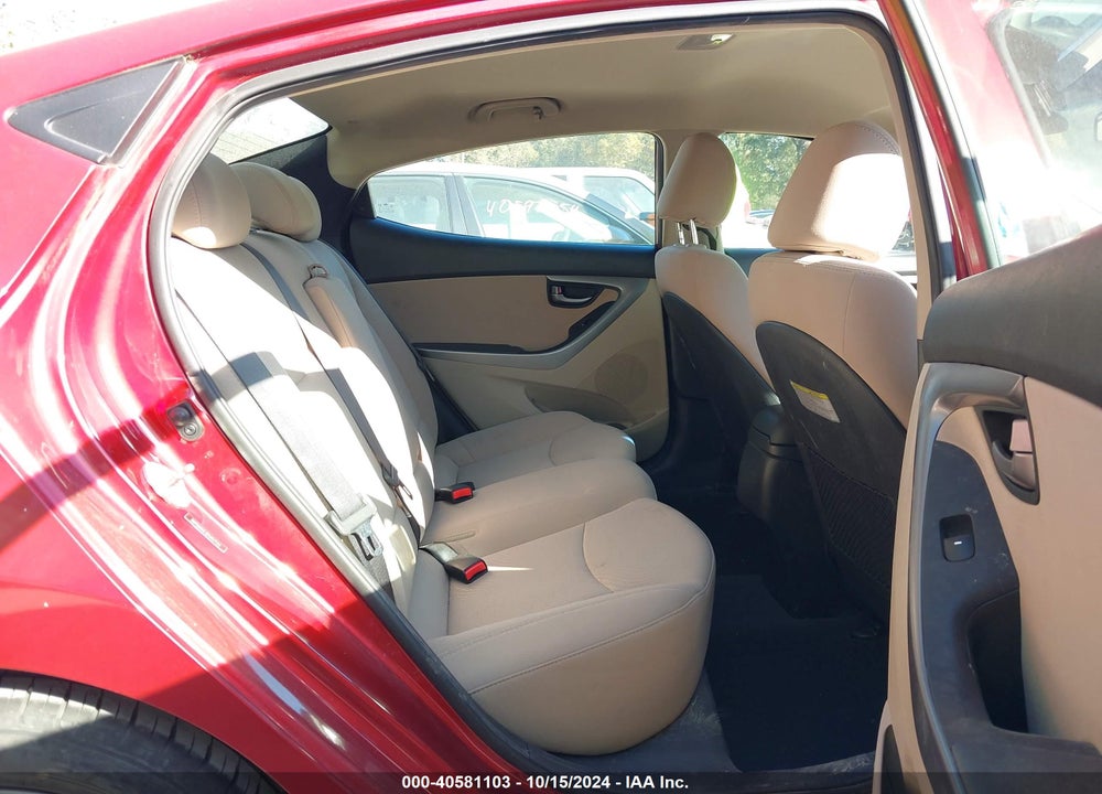 2014 HYUNDAI ELANTRA SE VIN: 5NPDH4AE3EH457133