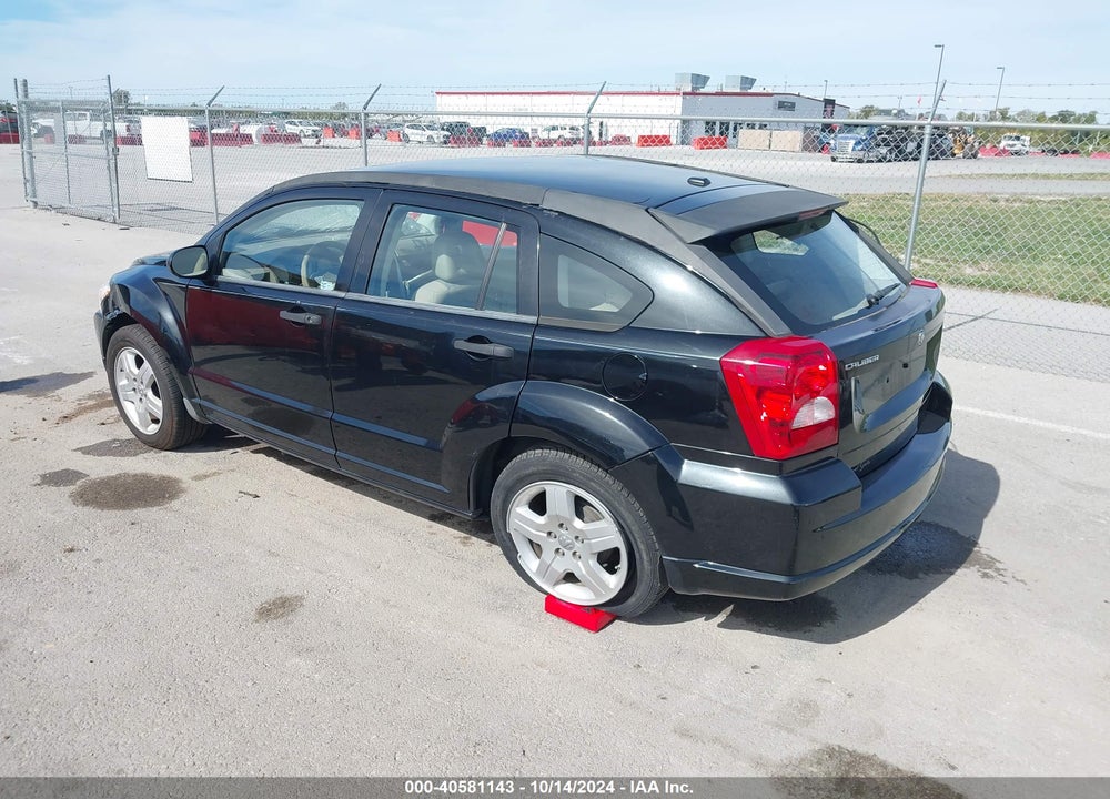 2008 DODGE CALIBER SE VIN: 1B3HB28B38D769872