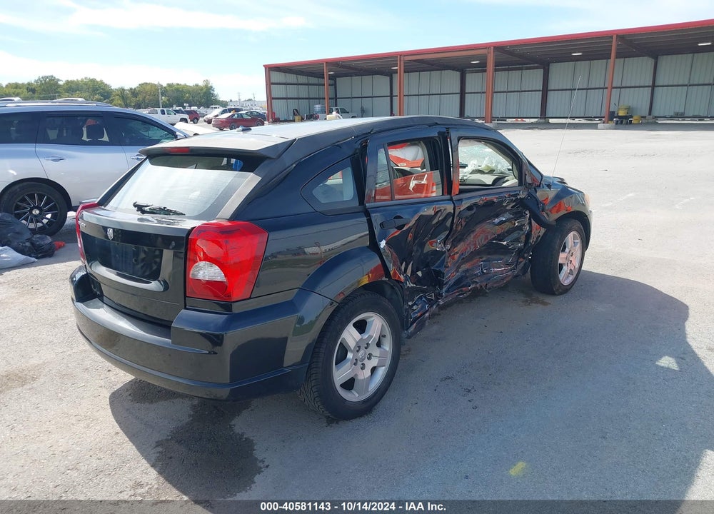 2008 DODGE CALIBER SE VIN: 1B3HB28B38D769872
