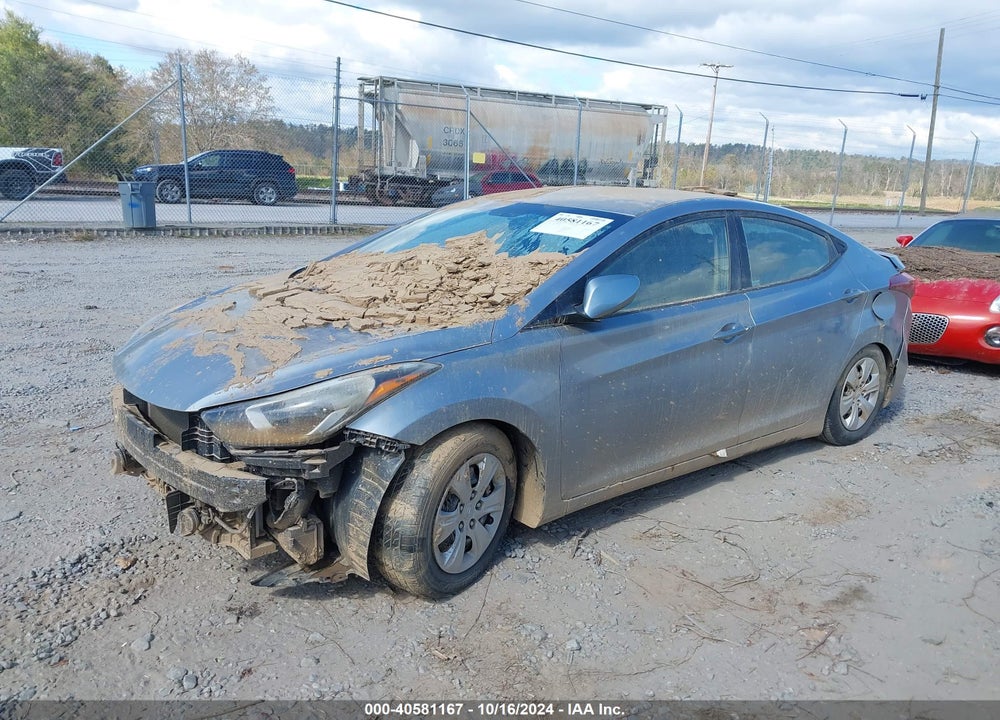 2016 HYUNDAI ELANTRA SE VIN: 5NPDH4AE7GH690774
