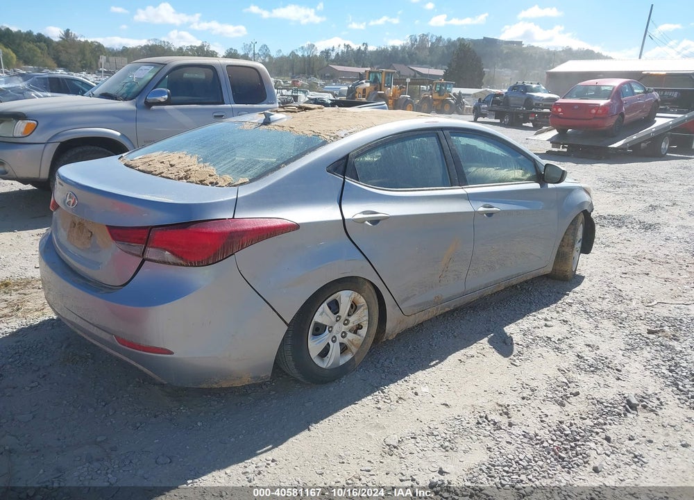 2016 HYUNDAI ELANTRA SE VIN: 5NPDH4AE7GH690774