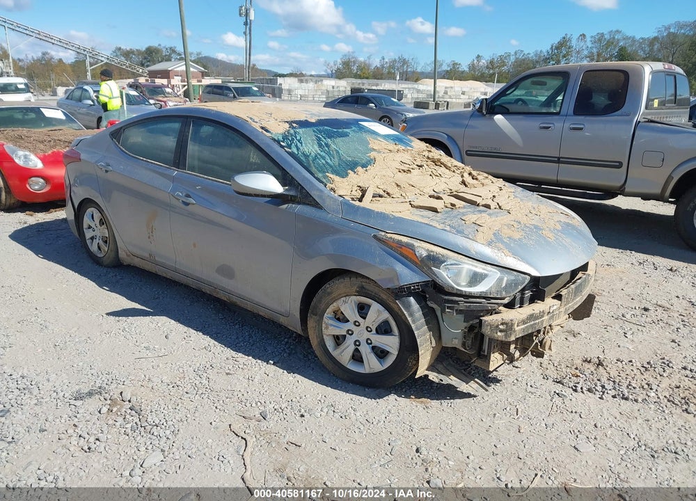 2016 HYUNDAI ELANTRA SE VIN: 5NPDH4AE7GH690774