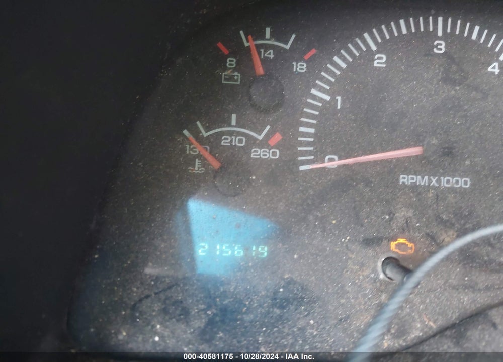 2001 DODGE RAM 1500 ST VIN: 3B7HC13YX1M579773