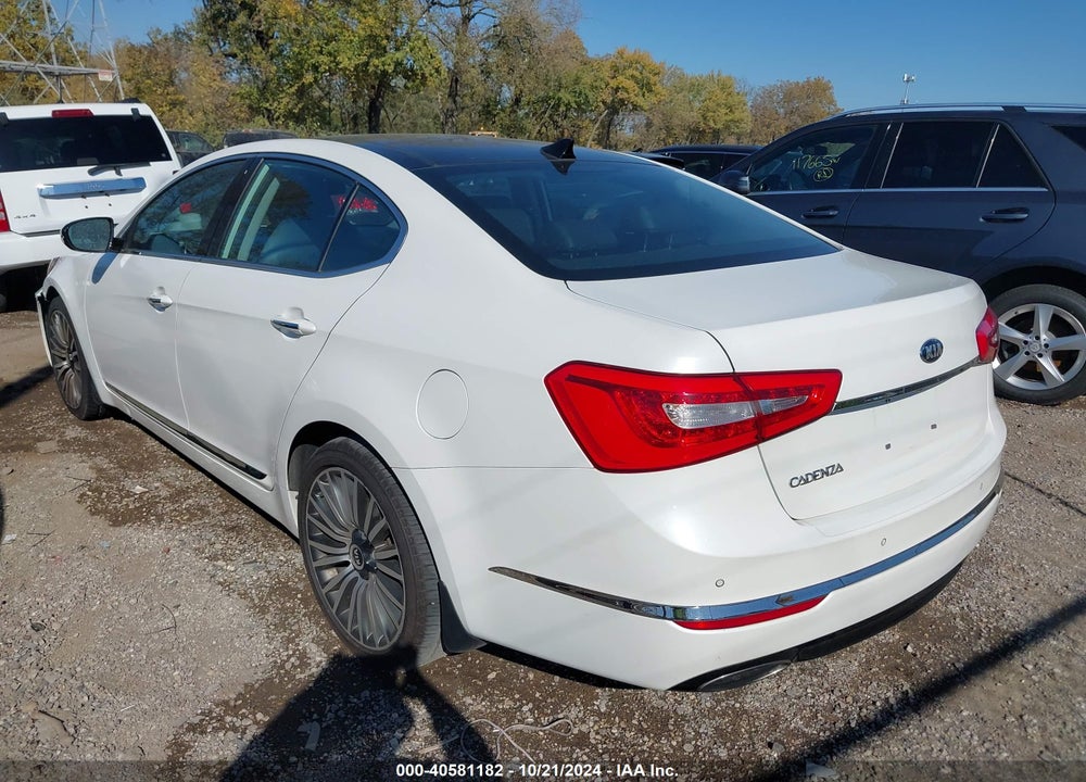 2015 KIA CADENZA PREMIUM VIN: KNALN4D79F5168788