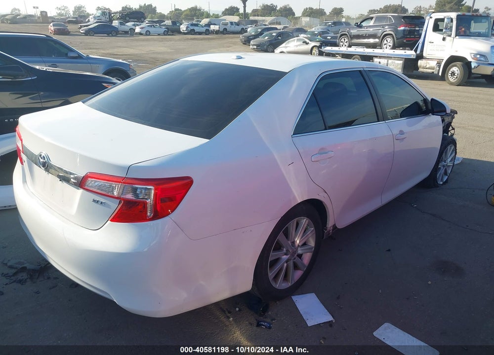 2012 TOYOTA CAMRY XLE VIN: 4T4BF1FK6CR240884