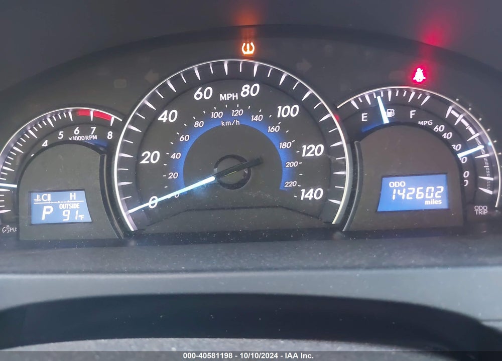2012 TOYOTA CAMRY XLE VIN: 4T4BF1FK6CR240884