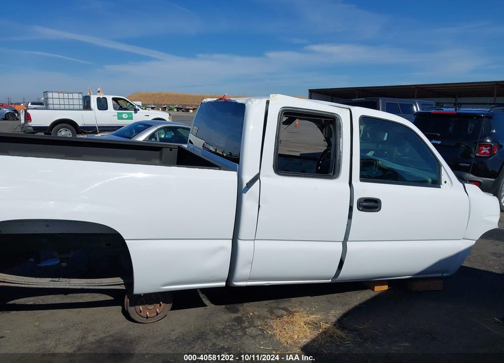 2006 GMC SIERRA 1500 WORK TRUCK VIN: 1GTEK19V46Z249958