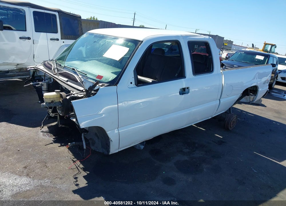 2006 GMC SIERRA 1500 WORK TRUCK VIN: 1GTEK19V46Z249958