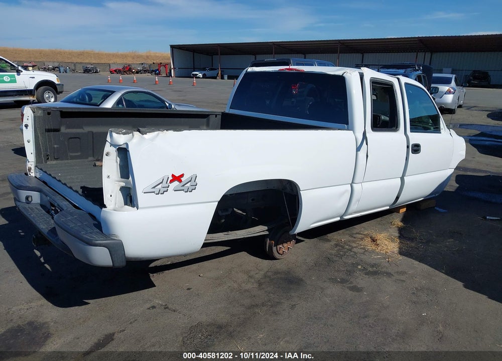 2006 GMC SIERRA 1500 WORK TRUCK VIN: 1GTEK19V46Z249958