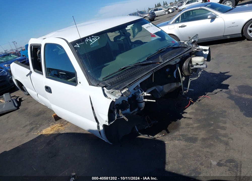 2006 GMC SIERRA 1500 WORK TRUCK VIN: 1GTEK19V46Z249958