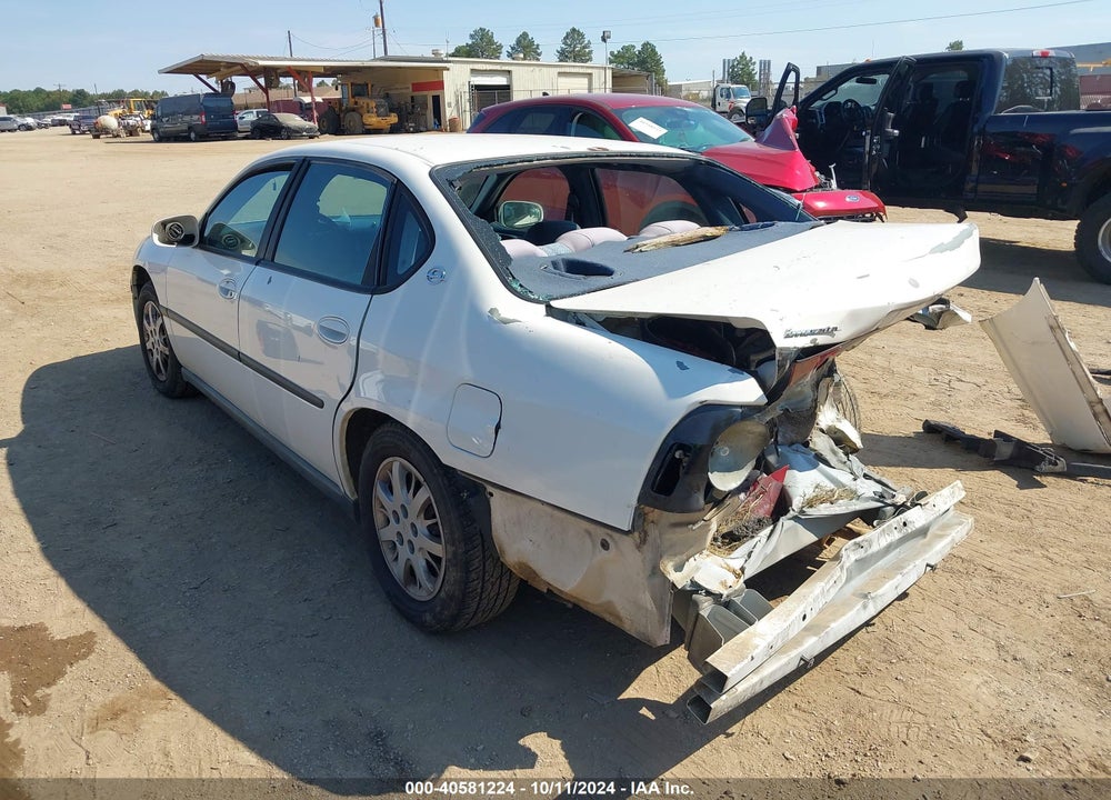 2004 CHEVROLET IMPALA VIN: 2G1WF52E249338437
