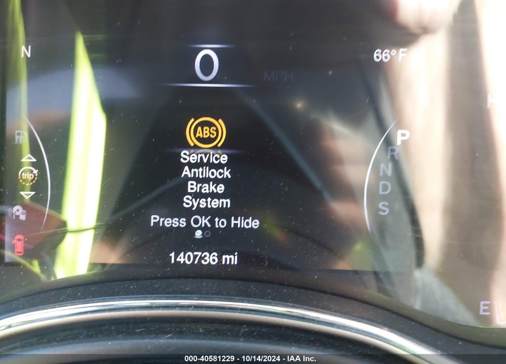 2014 JEEP GRAND CHEROKEE LIMITED VIN: 1C4RJEBG6EC273932
