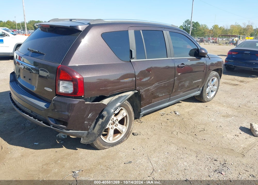 2014 JEEP COMPASS LATITUDE VIN: 1C4NJDEB8ED605727