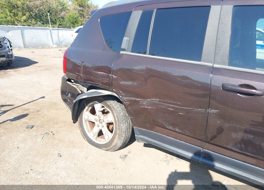 2014 JEEP COMPASS LATITUDE VIN: 1C4NJDEB8ED605727