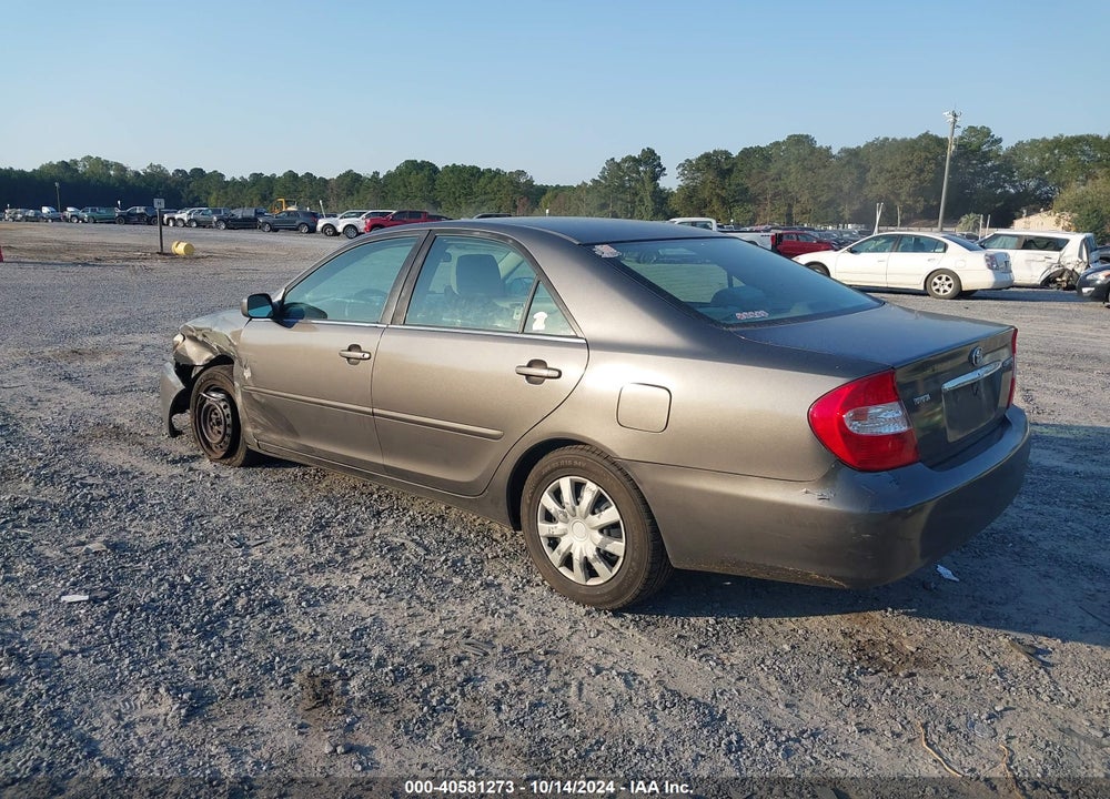 2004 TOYOTA CAMRY LE VIN: 4T1BE32K64U859372