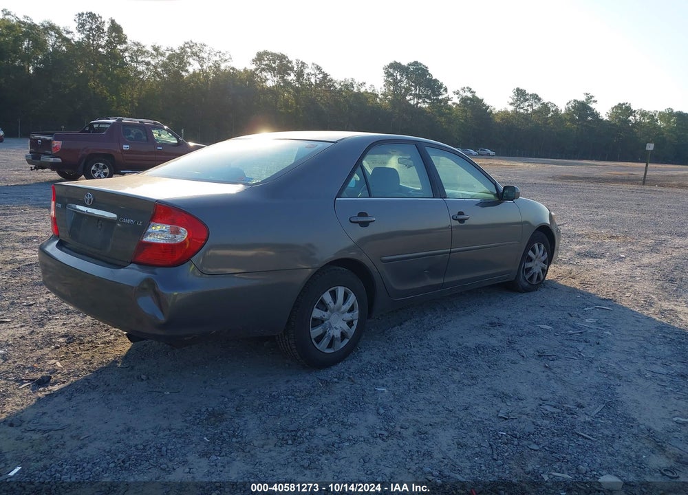2004 TOYOTA CAMRY LE VIN: 4T1BE32K64U859372
