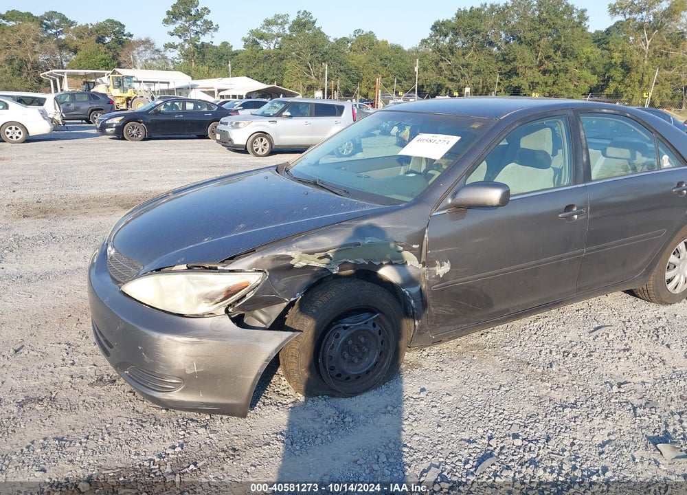 2004 TOYOTA CAMRY LE VIN: 4T1BE32K64U859372