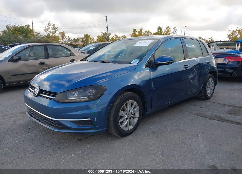 2019 VOLKSWAGEN GOLF 1.4T S/1.4T SE VIN: 3VWG57AU1KM012777