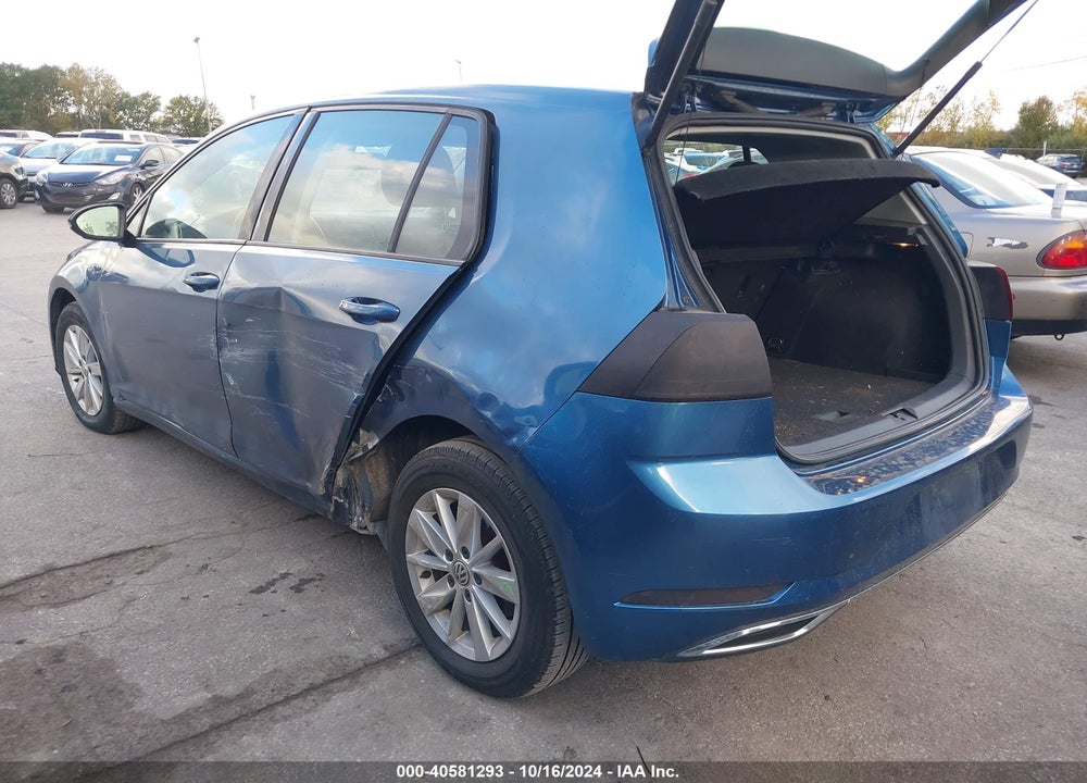 2019 VOLKSWAGEN GOLF 1.4T S/1.4T SE VIN: 3VWG57AU1KM012777