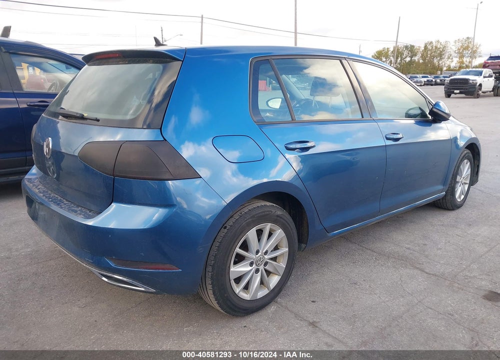 2019 VOLKSWAGEN GOLF 1.4T S/1.4T SE VIN: 3VWG57AU1KM012777