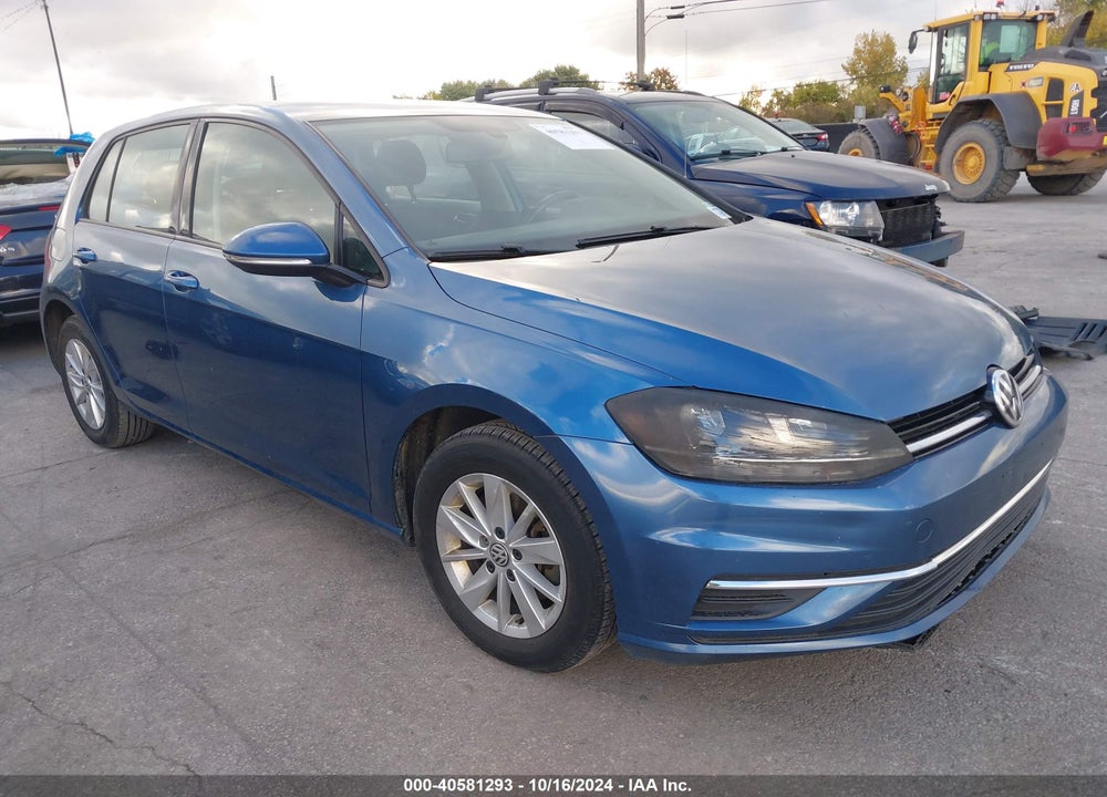 2019 VOLKSWAGEN GOLF 1.4T S/1.4T SE VIN: 3VWG57AU1KM012777
