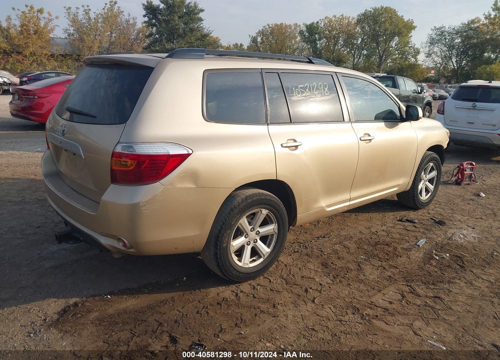2010 TOYOTA HIGHLANDER VIN: 5TDZA3EH4AS002921