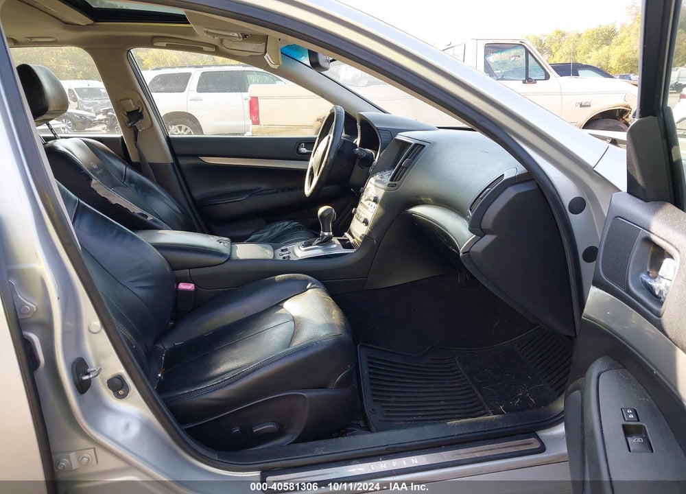 2012 INFINITI G25X VIN: JN1DV6AR9CM730072