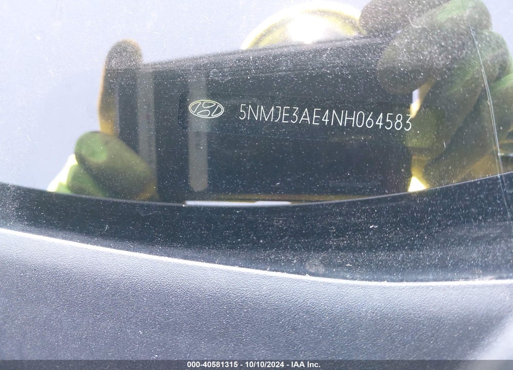 2022 HYUNDAI TUCSON LIMITED VIN: 5NMJE3AE4NH064583