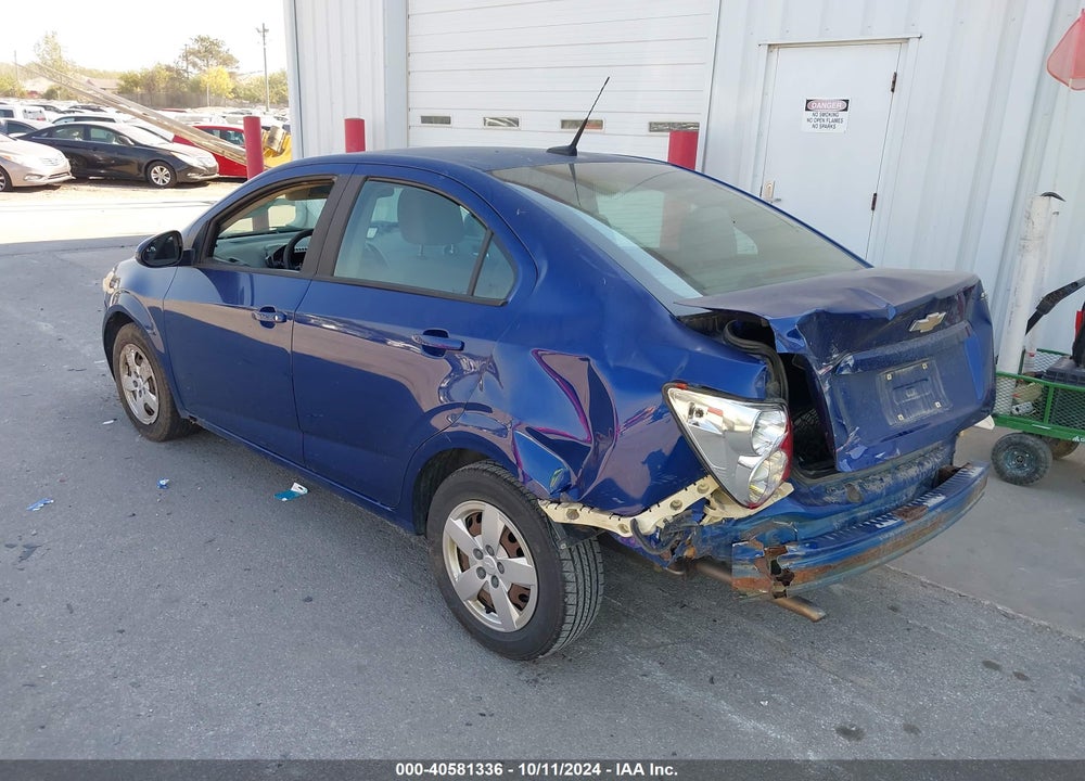 2014 CHEVROLET SONIC LS AUTO VIN: 1G1JA5SH0E4168070