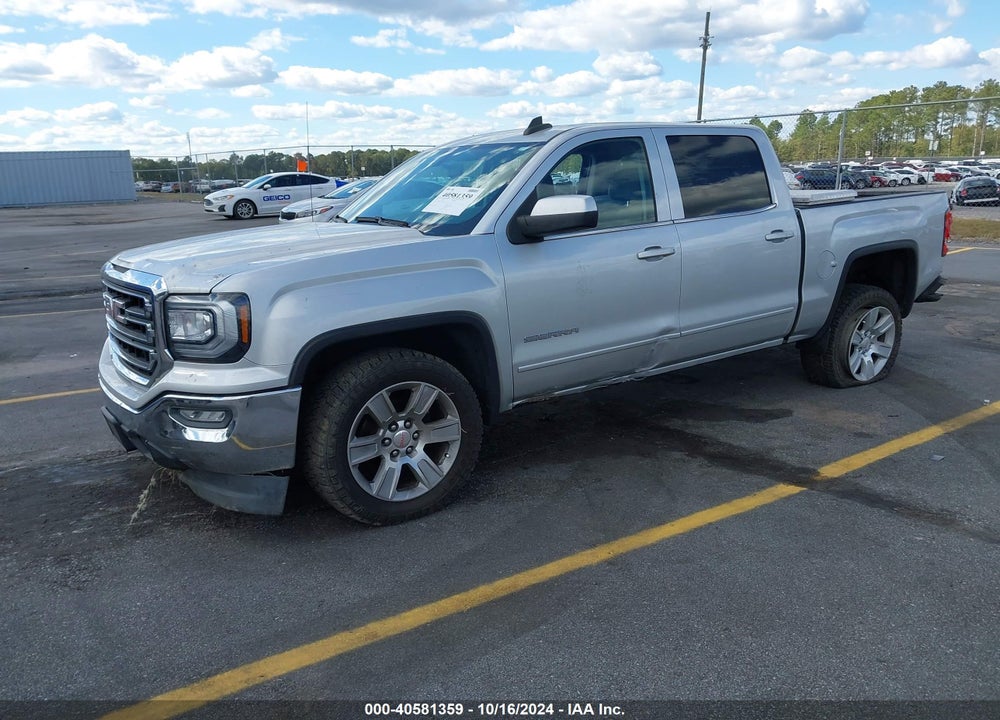 2018 GMC SIERRA 1500 SLE VIN: 3GTP1MECXJG225769
