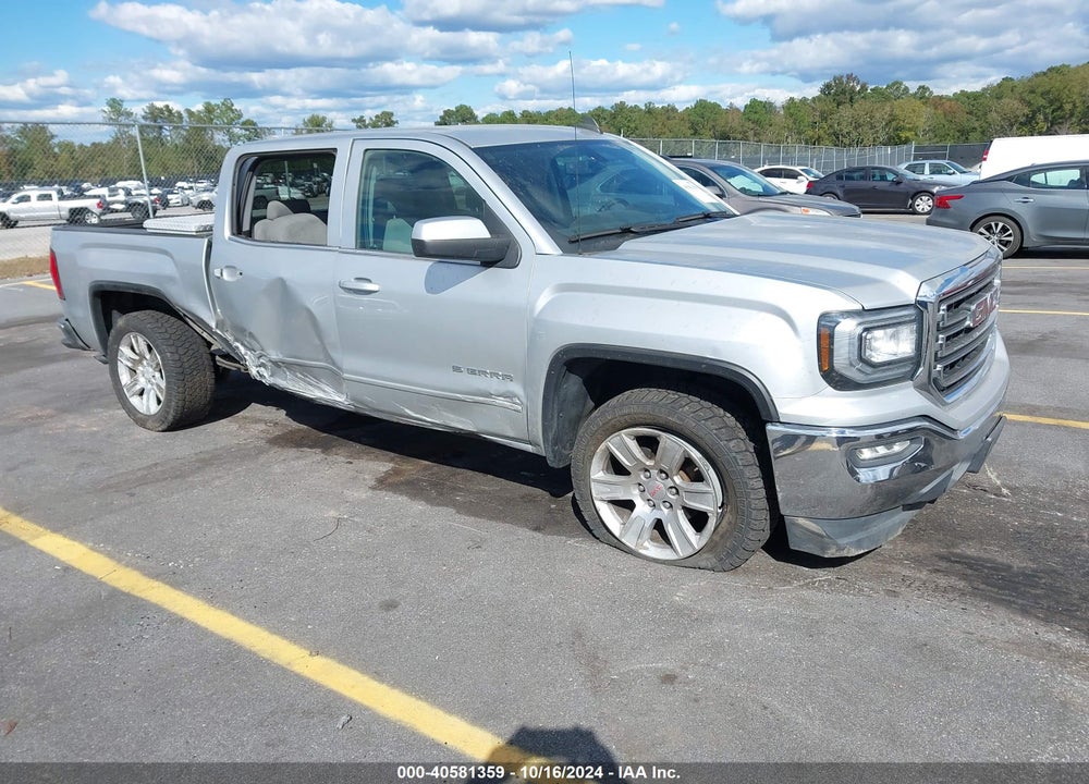 2018 GMC SIERRA 1500 SLE VIN: 3GTP1MECXJG225769