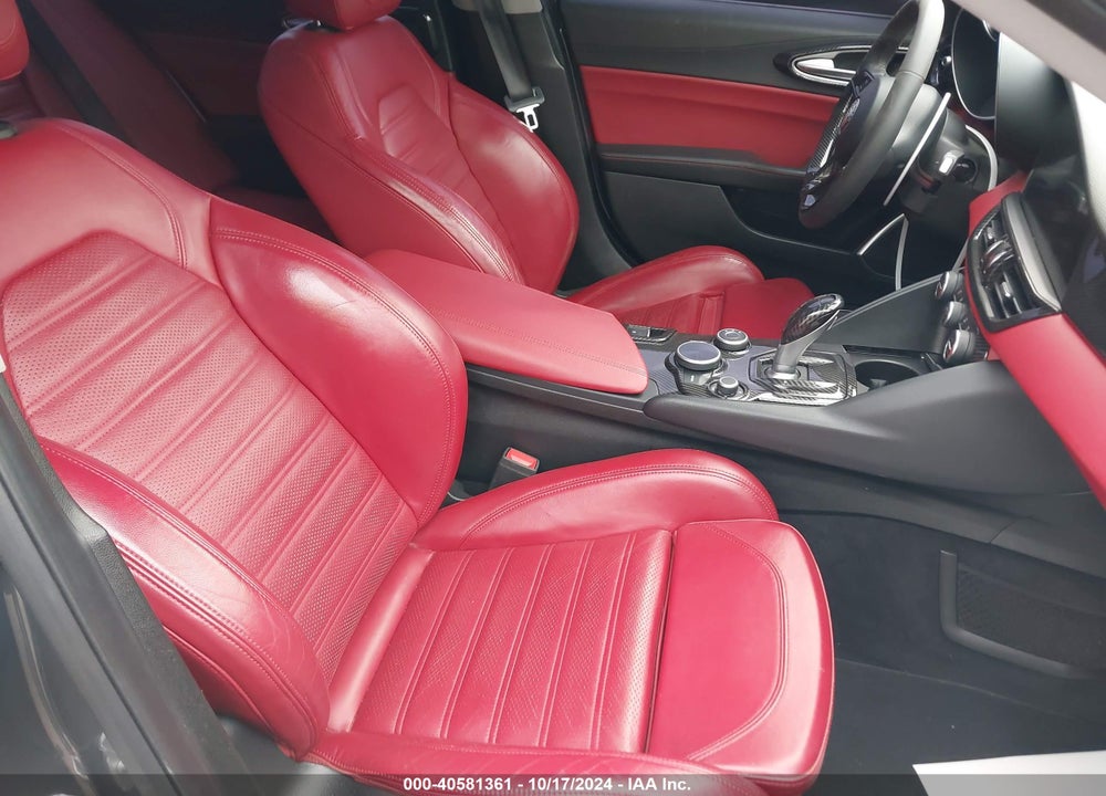 2018 ALFA ROMEO GIULIA TI SPORT RWD VIN: ZARFAECN2J7577963