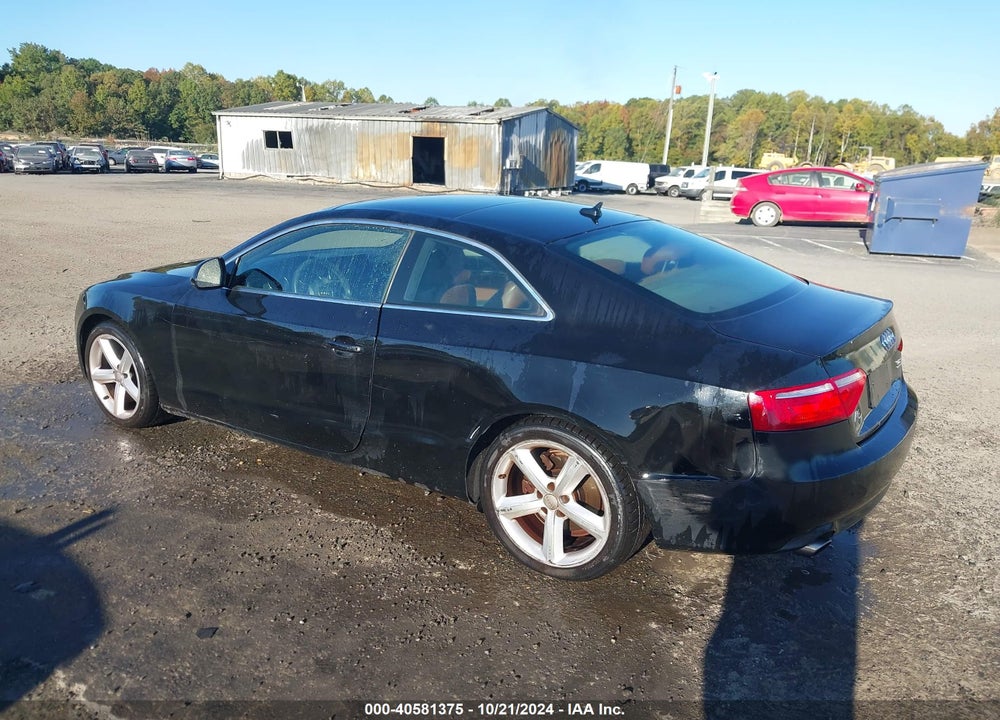 2009 AUDI A5 3.2L VIN: WAUDK78T29A013825