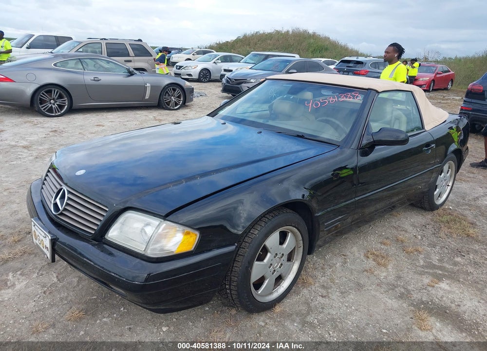 2000 MERCEDES-BENZ SL 500 VIN: WDBFA68F9YF194795