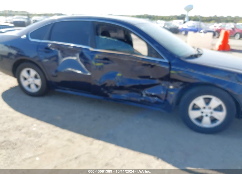2009 CHEVROLET IMPALA LT VIN: 2G1WT57K291243907