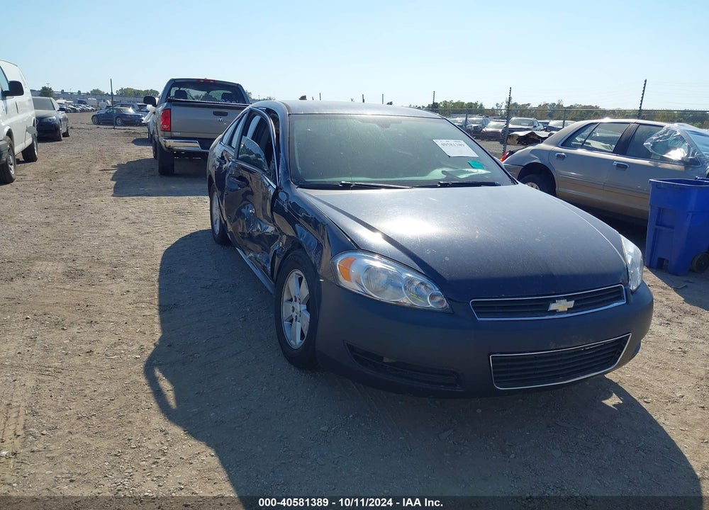 2009 CHEVROLET IMPALA LT VIN: 2G1WT57K291243907