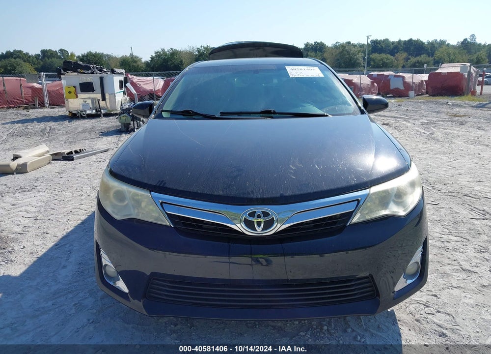 2013 TOYOTA CAMRY XLE V6 VIN: 4T1BK1FK1DU527458