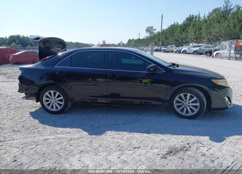 2013 TOYOTA CAMRY XLE V6 VIN: 4T1BK1FK1DU527458