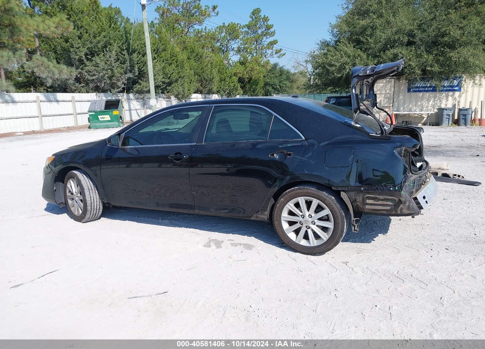 2013 TOYOTA CAMRY XLE V6 VIN: 4T1BK1FK1DU527458