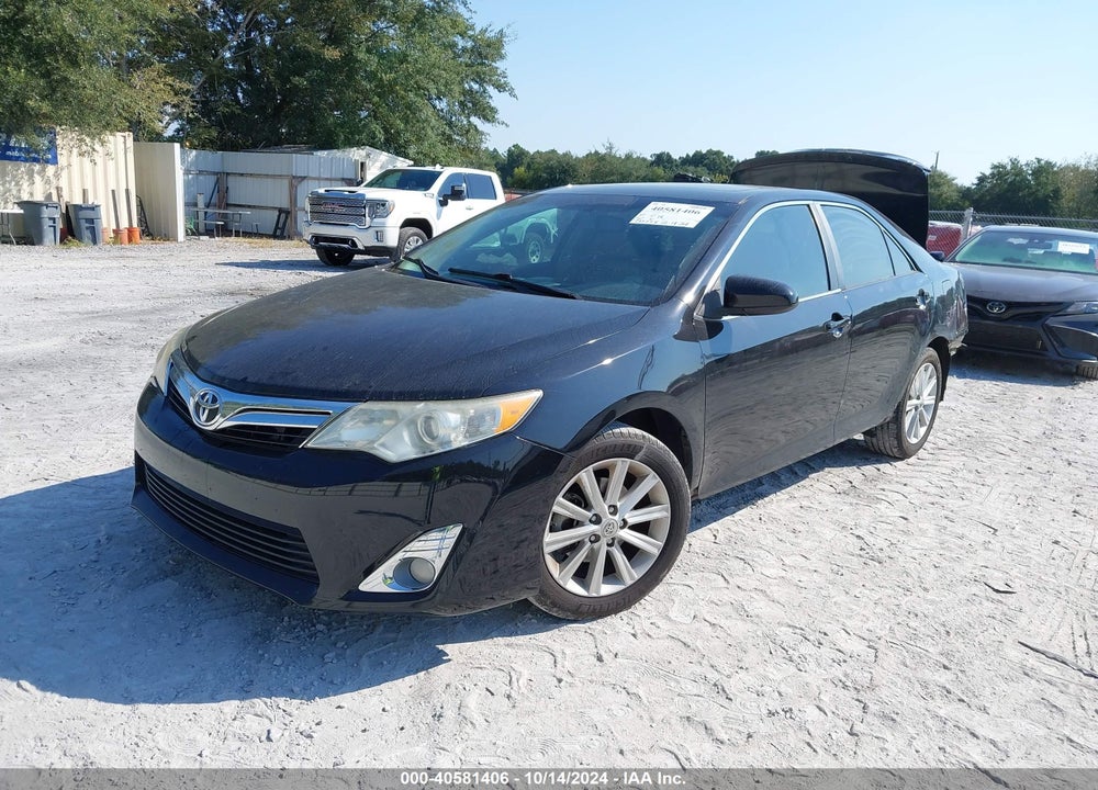 2013 TOYOTA CAMRY XLE V6 VIN: 4T1BK1FK1DU527458