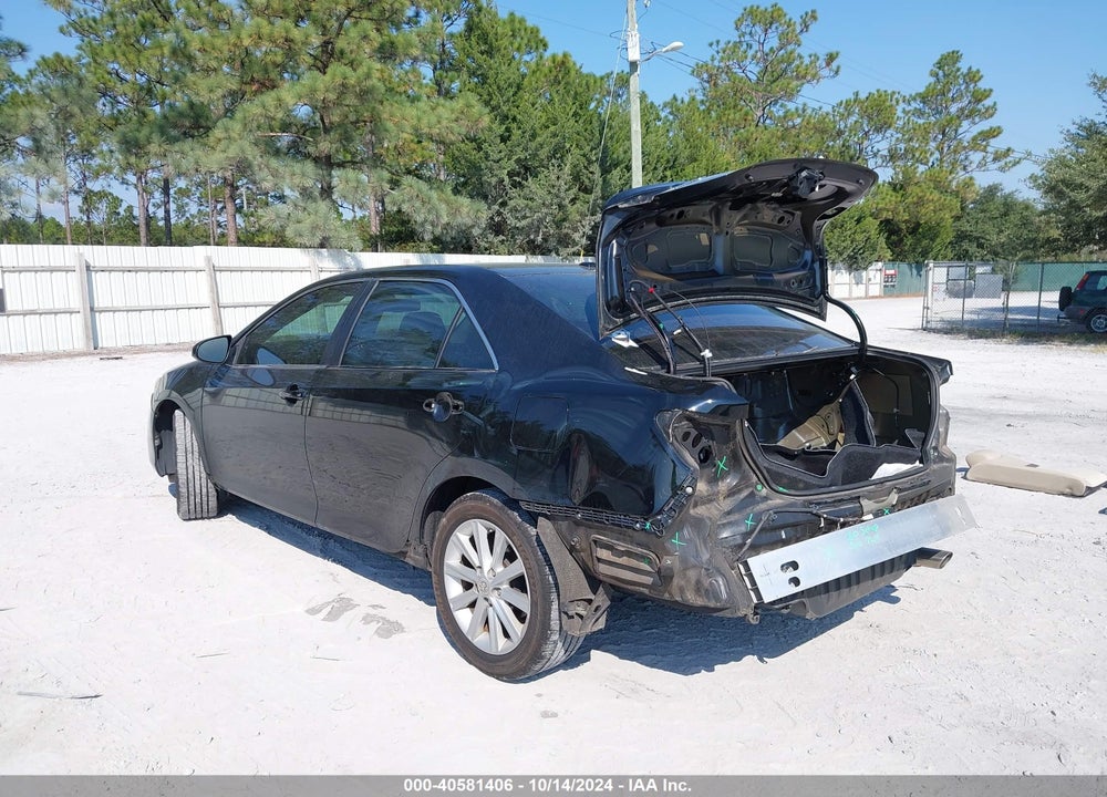 2013 TOYOTA CAMRY XLE V6 VIN: 4T1BK1FK1DU527458
