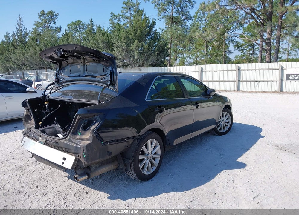 2013 TOYOTA CAMRY XLE V6 VIN: 4T1BK1FK1DU527458