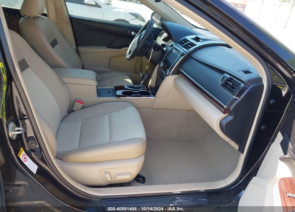2013 TOYOTA CAMRY XLE V6 VIN: 4T1BK1FK1DU527458
