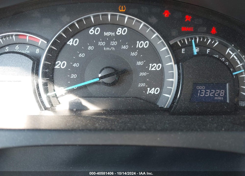 2013 TOYOTA CAMRY XLE V6 VIN: 4T1BK1FK1DU527458
