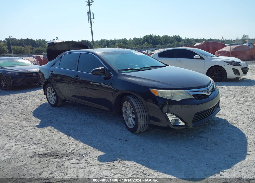 2013 TOYOTA CAMRY XLE V6 VIN: 4T1BK1FK1DU527458
