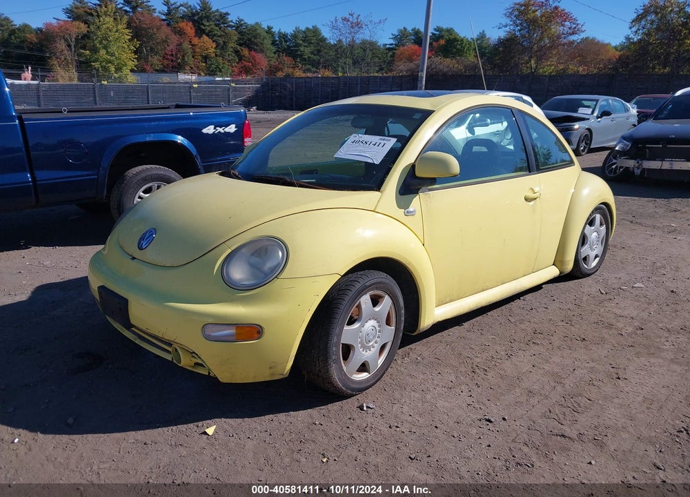 2000 VOLKSWAGEN NEW BEETLE GLS VIN: 3VWCC21C5YM412655