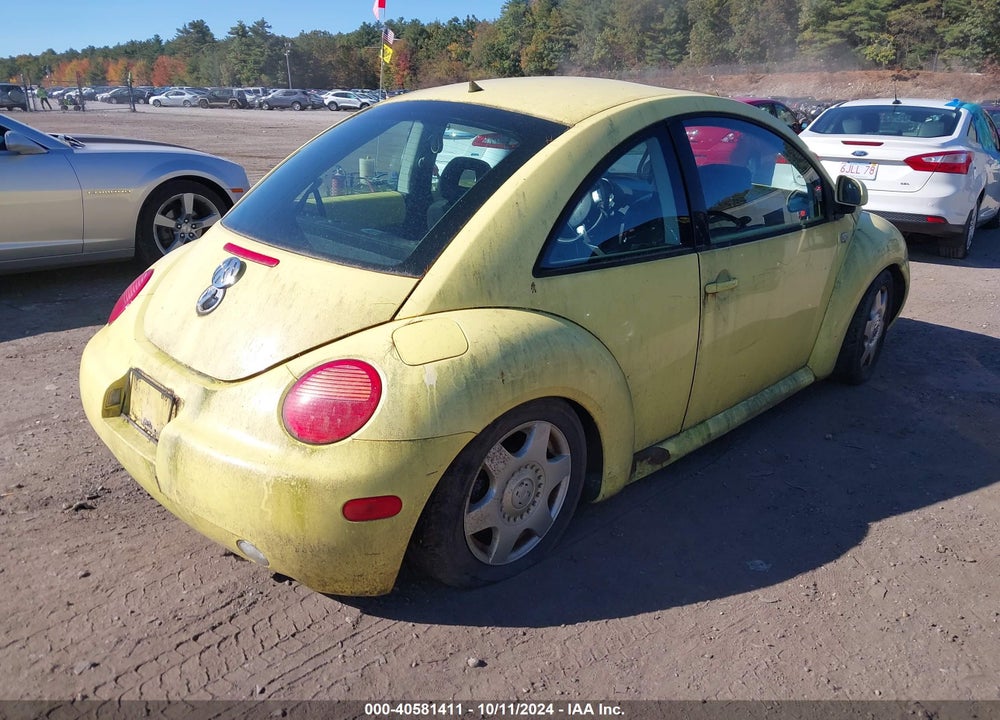 2000 VOLKSWAGEN NEW BEETLE GLS VIN: 3VWCC21C5YM412655