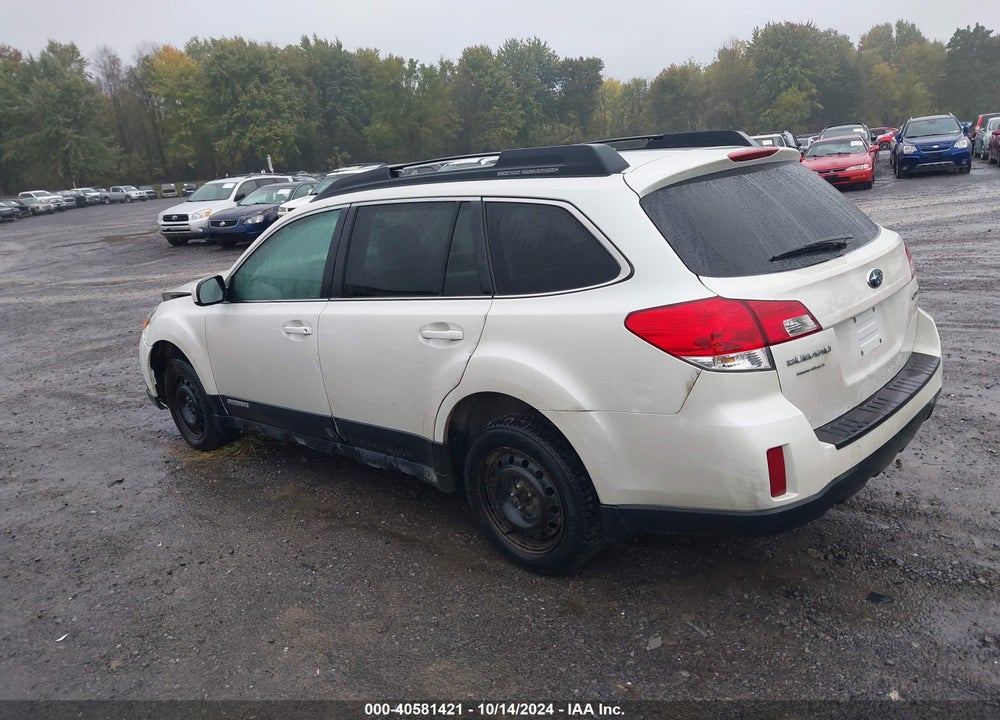 2012 SUBARU OUTBACK 2.5I PREMIUM VIN: 4S4BRBCC7C1220567